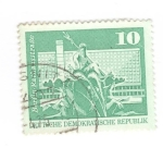 Stamps Germany -  Rathausstrabe-Berlín