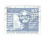 Stamps Germany -  La ciudad de Karl Marx