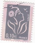 Stamps France -  Marianne de Lamouche