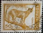 Sellos de America - Argentina -  Intercambio 0,20 usd 50 cents. 1960