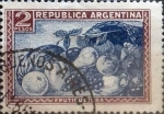 Sellos de America - Argentina -  Intercambio 0,20 usd 2 pesos 1936