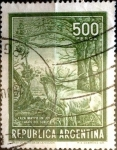 Stamps Argentina -  Intercambio 0,30 usd 500 pesos 1966