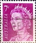 Stamps Australia -  Intercambio 0,20 usd 7 cents. 1971