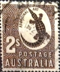 Sellos de Oceania - Australia -   2 shilling 1956