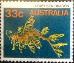 Stamps Australia -  Intercambio 0,20 usd 33 cents. 1985