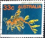 Stamps Australia -  Intercambio 0,20 usd 33 cents. 1985