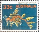 Stamps Australia -  Intercambio 0,20 usd 33 cents. 1985