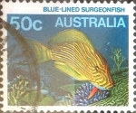 Stamps Australia -  Intercambio aexa 0,60 usd 50 cents. 1984