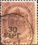 Stamps Belgium -  Intercambio 5,75 usd 2 cents. 1907