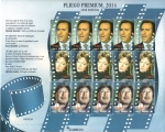 Stamps Spain -  PLIEGO PREMIUN 2014, Cine Español