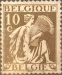 Stamps Belgium -  Intercambio 0,20 usd 10 cents. 1932