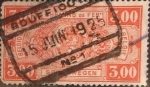 Stamps Belgium -  Intercambio 0,20 usd 3 francos 1923