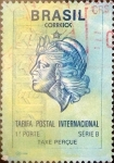 Stamps Brazil -  Intercambio 1,50 usd  178,70 cr. 1993