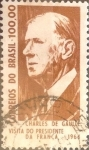 Sellos de America - Brasil -  Intercambio 0,20 usd  100 cr. 1964