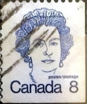 Stamps Canada -  Intercambio 0,20 usd 8 cents. 1973