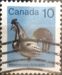 Stamps Canada -  Intercambio cr3f 0,20 usd 10 cents. 1982