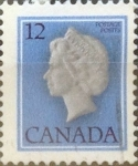 Stamps Canada -  Intercambio 0,20 usd 12 cents. 1977