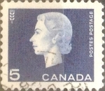 Sellos de America - Canad -  Intercambio 0,20 usd 5 cents. 1963