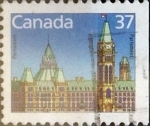 Stamps Canada -  Intercambio 0,20 usd 37 cents. 1987