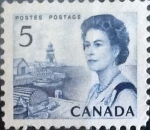 Stamps Canada -  Intercambio 0,20 usd 5 cents. 1967