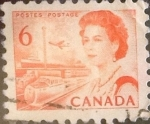 Stamps Canada -  Intercambio 0,20 usd 6 cents. 1968