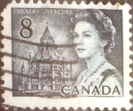 Stamps Canada -  Intercambio 0,20 usd 8 cents. 1971