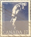 Stamps Canada -  Intercambio 0,20 usd 17 cents. 1980