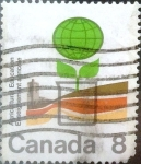 Stamps Canada -  Intercambio 0,20 usd 8 cents. 1974