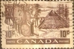 Stamps Canada -  Intercambio 0,20 usd 10 cents. 1950