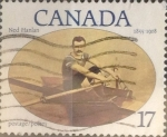 Stamps Canada -  Intercambio 0,20 usd 17 cents. 1980