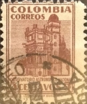 Stamps Colombia -  Intercambio 0,20 usd 5 cents. 1946