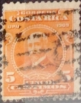 Sellos del Mundo : America : Costa_Rica : Intercambio 0,20 usd 5 cents. 1910