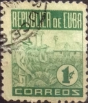 Sellos de America - Cuba -  Intercambio 0,20 usd 1 cents. 1948