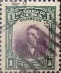 Sellos de America - Cuba -  Intercambio 0,20 usd 1 cents. 1910