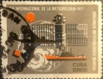 Sellos de America - Cuba -  Intercambio 1,25 usd 30 cents. 1971