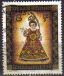 Stamps Austria -  AUSTRIA 2001 Scott 1860 Sello Navidad Christmas usado Michel 2362 Osterreich Autriche 