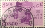 Stamps Democratic Republic of the Congo -  Intercambio nfb 0,20 usd 3,50 francos 1960