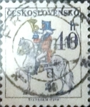 Stamps Czechoslovakia -  Intercambio 0,20 usd 40 h. 1974