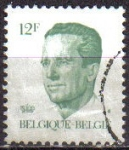 Stamps Belgium -  BELGICA 1984 Scott 1091 Sello Rey Balduino 12F Usado Michel 2165