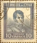 Stamps Chile -  Intercambio 0,35 usd 10 cents. 1932