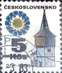 Stamps Czechoslovakia -  Intercambio 0,20  usd 5 k. 1972