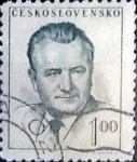 Stamps Czechoslovakia -  Intercambio 0,20  usd  1 k. 1952