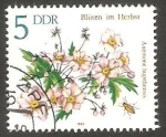 Stamps Germany -  2386 - flor anemona hupehensis