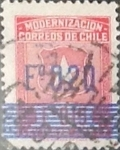 Sellos de America - Chile -  Intercambio 0,20  usd  20 cents. 1972