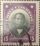 Stamps Chile -  Intercambio 0,20  usd  15 cents. 1911