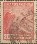 Stamps Chile -  Intercambio 0,20  usd  20 cents. 1931