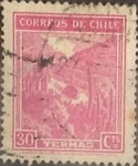 Sellos de America - Chile -  Intercambio 0,20  usd  30 cents. 1938