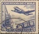 Sellos de America - Chile -  Intercambio 0,20  usd 3 peso 1950