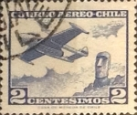 Stamps Chile -  Intercambio 0,20 usd 2 cents. 1962