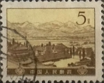 Stamps China -  5 f. 1974